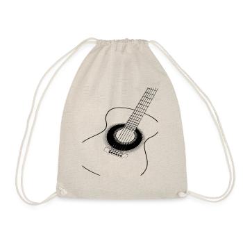 Guitare acoustique - Sac de sport léger - nature - Devant