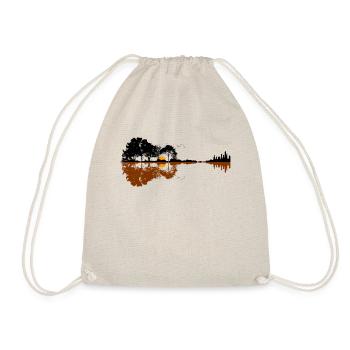 guitare - Sac de sport léger - nature - Devant