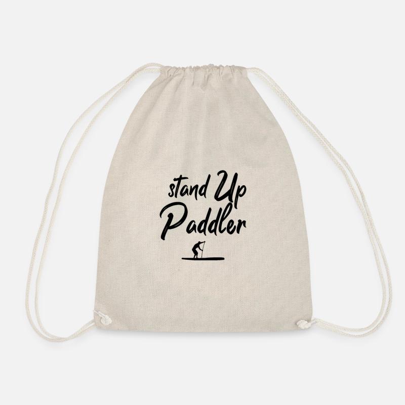 Stand Up Paddler - Turnbeutel - Natur