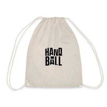 Handball handball handball joueur de handball - Sac de sport léger - nature - Devant