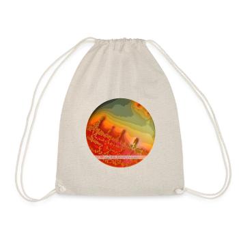 DESIGNED BY BACTERIA Edition 3 - Sac de sport léger - nature - Devant