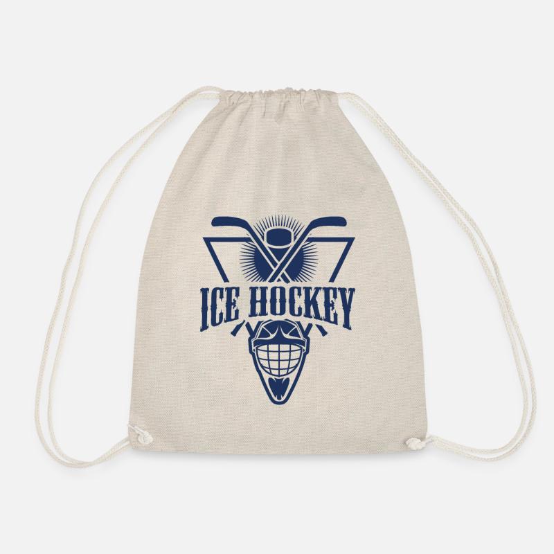 Eishockey - Turnbeutel - Natur