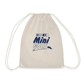 Golfer Golf Golf Golfer Golfing - Drawstring Bag - nature - Front