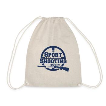 Rifle Sports Shooter Sport Shooting Shooter Shooting - Drawstring Bag - nature - Front
