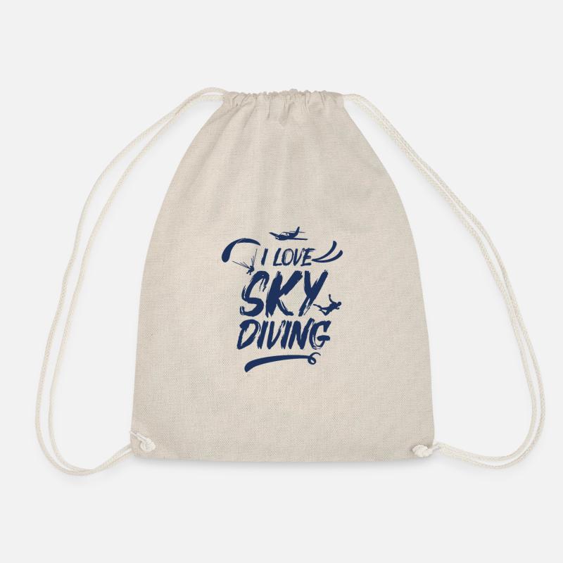 Skydive - Drawstring Bag - nature