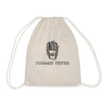 POMMES FRITES - Turnbeutel - Natur - Vorne