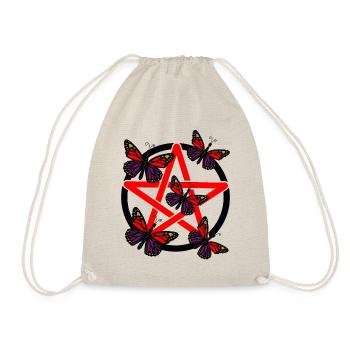 Pentagrammes vaudou sorcières - Sac de sport léger - nature - Devant