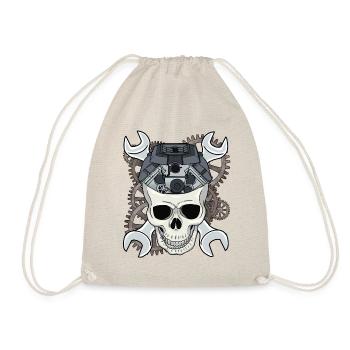 Car Mechanic Screwdriver Mechanics Workshop - Drawstring Bag - nature - Front
