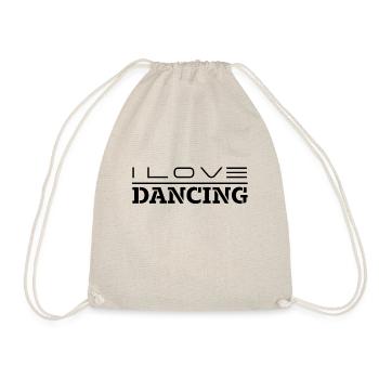 Danse Danse danseur danseur école de danse - Sac de sport léger - nature - Devant