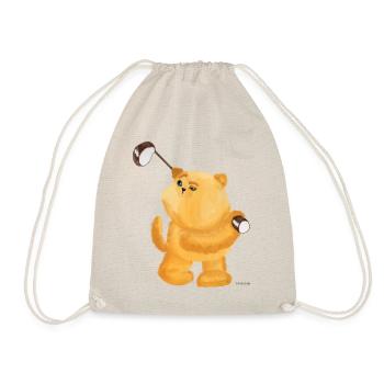 Golf Cat Sport Funny kid jeu Fun Gift - Sac de sport léger - nature - Devant