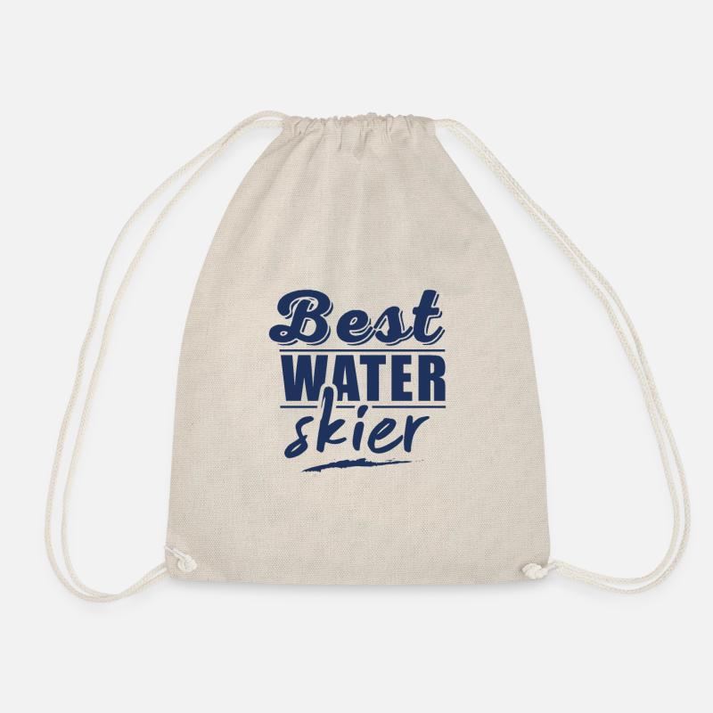 Wasserskier - Turnbeutel - Natur