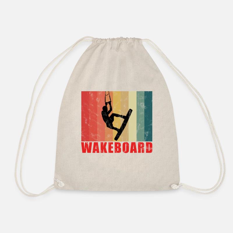 WAKEBOARD - Turnbeutel - Natur