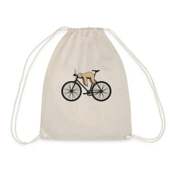 Lazy BICYCLE - Turnbeutel - Natur - Vorne