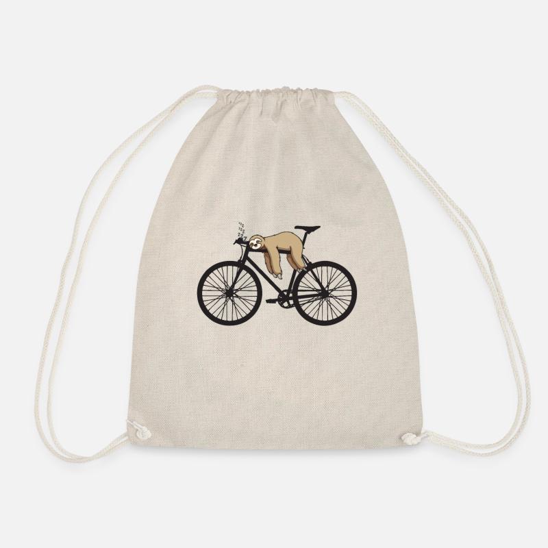 Lazy BICYCLE - Turnbeutel - Natur