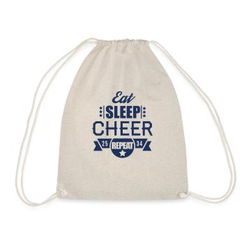 Hobby Cheerleading Cheerleader Sport Cheerlead - Turnbeutel - Natur - Vorne