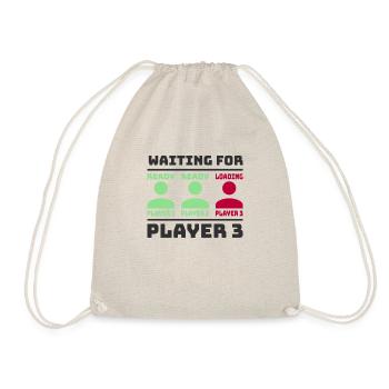 En attendant que la joueuse 3 annonce sa grossesse - Sac de sport léger - nature - Devant