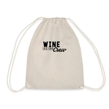 Tasting wines wine lovers wine tasting - Drawstring Bag - nature - Front