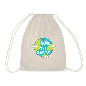 Changement climatique Sauvez la Terre Protection de l'environnement Cadeau - Sac de sport léger - nature - Devant