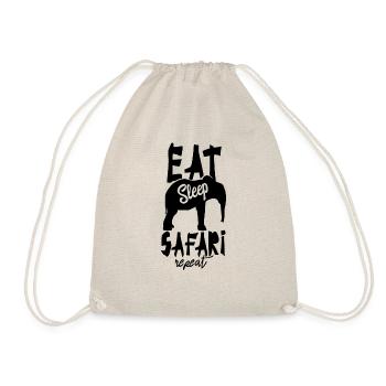 safari - Drawstring Bag - nature - Front