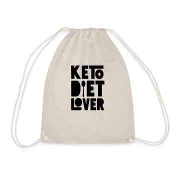 Keto Diet Carbohydrates Keto Diet Fitness - Drawstring Bag - nature - Front