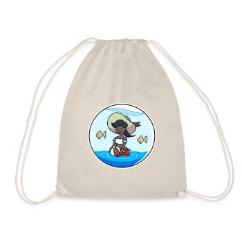 Poisson de mer d'été - Sac de sport léger - nature - Devant