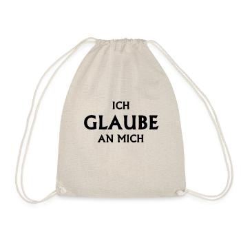 glaube geschenk - Turnbeutel - Natur - Vorne