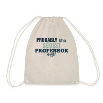 Sexy professor funny - Drawstring Bag - nature - Front