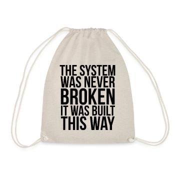 Anarchist Anarchism Anarchy Proverbs Broken - Drawstring Bag - nature - Front
