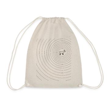 Chèvre bouc bouc vagues - Sac de sport léger - nature - Devant