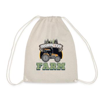 Born to farm - Turnbeutel - Natur - Vorne