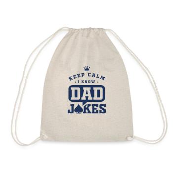 Dad Jokes - Turnbeutel - Natur - Vorne