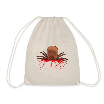 Tique sanglant suceur de sang insecte insecte nature animal - Sac de sport léger - nature - Devant