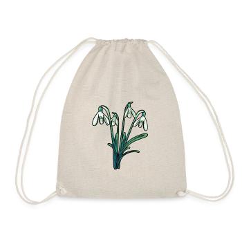 Spring Flowers Lily of the Valley Garden Nature Flower - Drawstring Bag - nature - Front