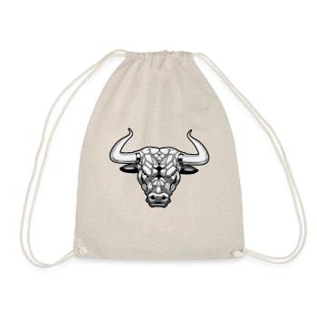 Bull Bull Cattle Ox Bullfighting Spain Toreo - Drawstring Bag - nature - Front