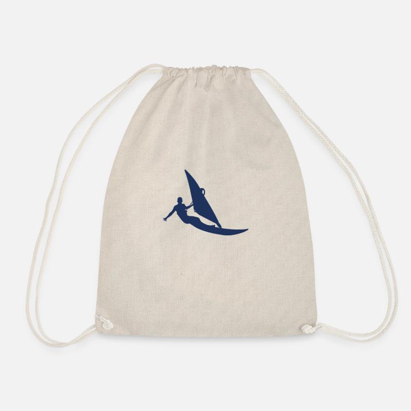 Windsurfer - Drawstring Bag - nature