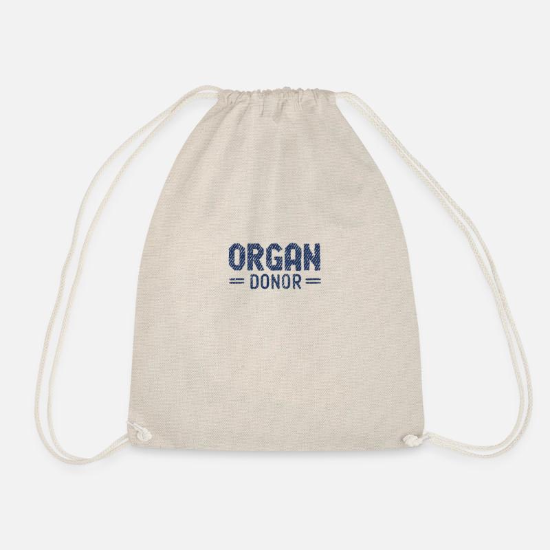 Organ Donation Organs Donation Organ Donor Savior - Drawstring Bag - nature