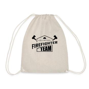 Freiwillige Feuerwehr Team - Turnbeutel - Natur - Vorne