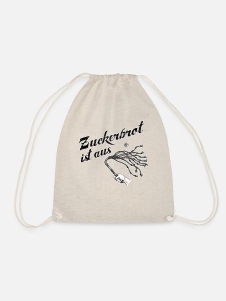 Zuckerbrot ist aus - Turnbeutel - Natur