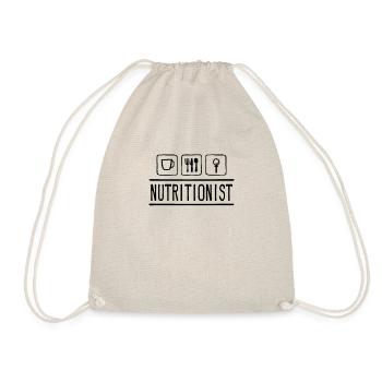 Dietitian Dietitian - Drawstring Bag - nature - Front