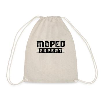 Moped Experte - Turnbeutel - Natur - Vorne