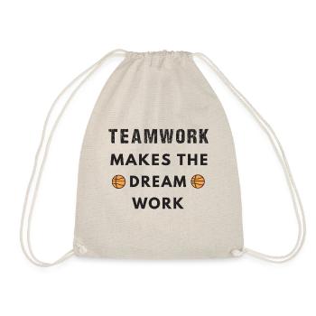 Cadeau de basket-ball au cadeau d'entraîneur de maman d'équipe de joueur - Sac de sport léger - nature - Devant