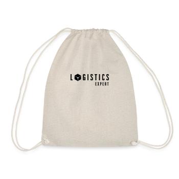 Logistics profession freight forwarding logistician gift - Drawstring Bag - nature - Front