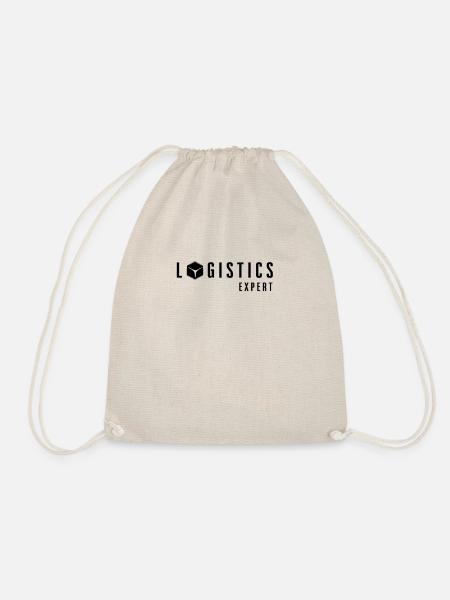 Logistik Beruf Spedition Logistiker Geschenk - Turnbeutel - Natur