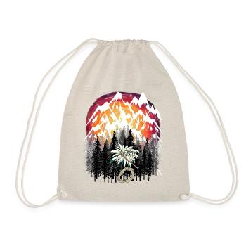 Mountains Mountaineering Extreme Sports Holiday Alps - Drawstring Bag - nature - Front