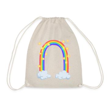 arc en ciel - Sac de sport léger - nature - Devant