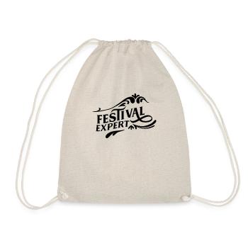 Festival Expert Festivals Festival Goers Music - Drawstring Bag - nature - Front