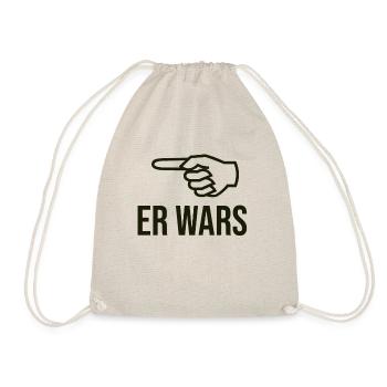 Er wars - Turnbeutel - Natur - Vorne