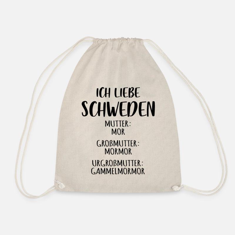 Ich liebe Schweden - Turnbeutel - Natur