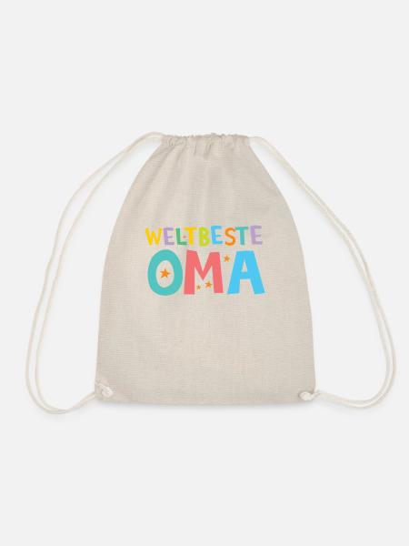 Weltbeste Oma - Turnbeutel - Natur