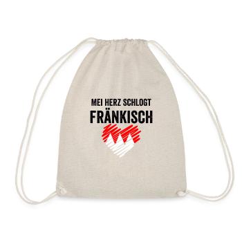 Fränkisches Wappen Franke Fränkisch Oberfranken Lu - Turnbeutel - Natur - Vorne